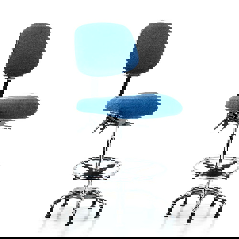 Task Chair: Conductive Cloth, Blue